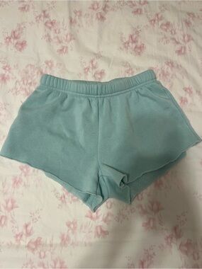Katie J NYC Light Aqua Fleece Hoodie